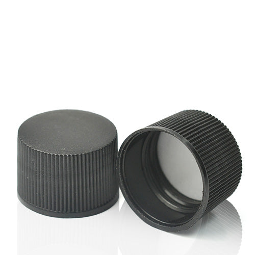 20mm Black Plastic Screw Cap