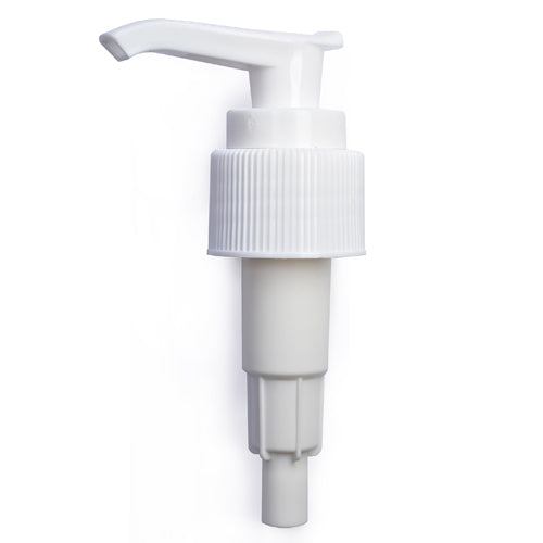24mm White Lock Down Lotion Pump