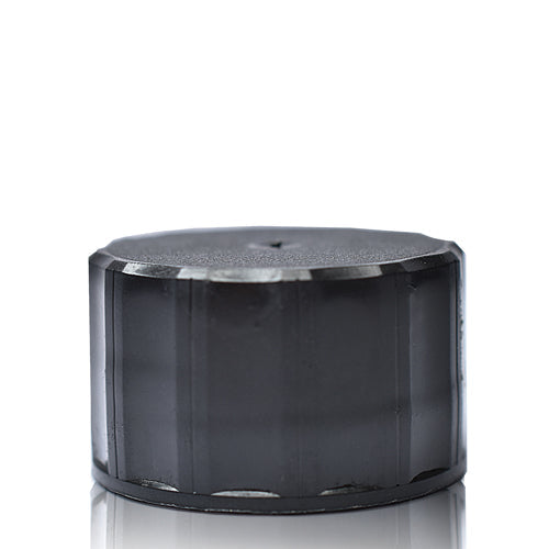 28mm Black Plastic Screw Cap