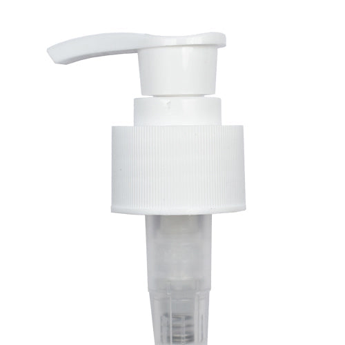 28mm White Flat Head Lotion Pump - Box of 250