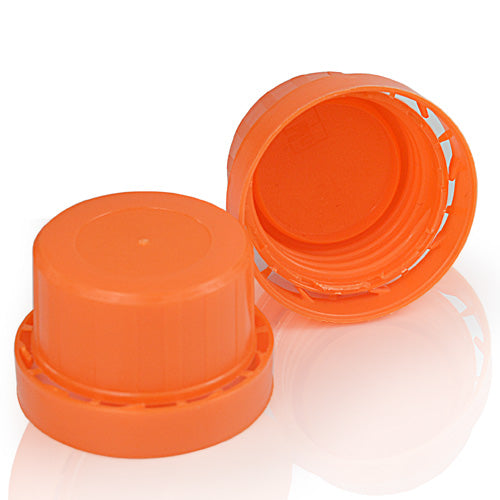 32mm Orange Tamper Evident Juice Cap