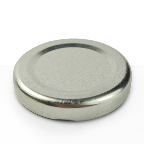 48mm Silver Metal Twist-Off Lid