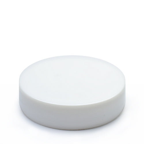 48mm White Plastic Screw Cap