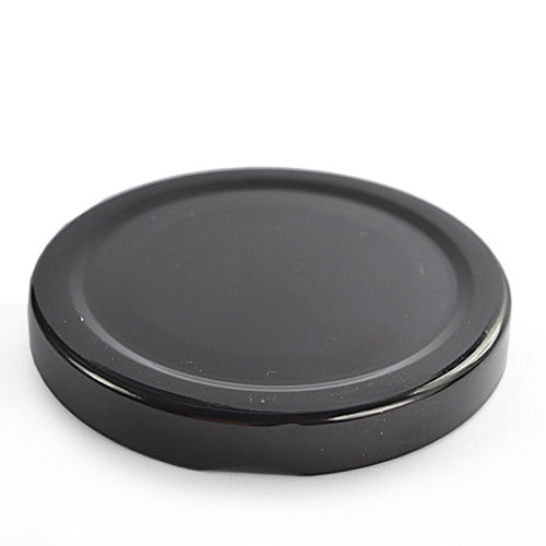70mm Black Metal Twist-Off Lid