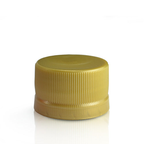 28mm Tamper Evident Gold Screw Cap (MCA)